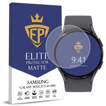 8w1 SZKŁO 5D MATOWE DO SAMSUNG GALAXY WATCH 5 44 MM HYBRYDOWE BRAK ODCISKÓW