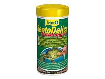 Przysmak dla żółwia ReptoDelica Grasshoppers 250ml Tetra