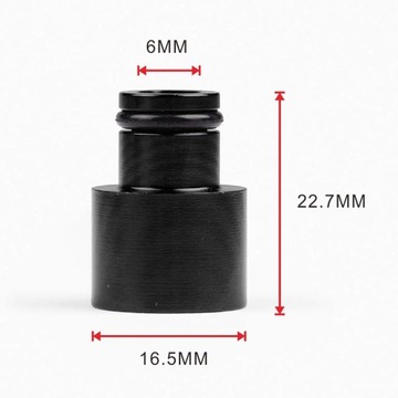 4 адаптера топливных форсунок из алюминиевого сплава для Acura B16 B18 D16Z D16Y, черный