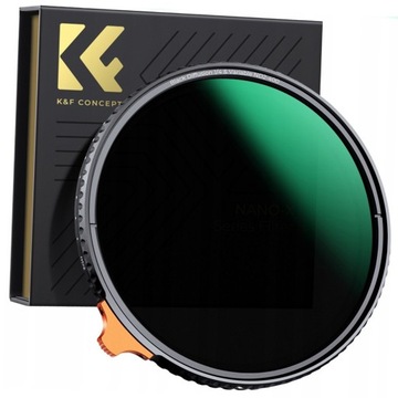 K&F Filtr Black Mist 1/4 + ND2-ND400 Nano-X 82mm