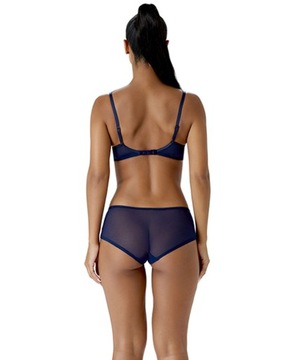 Gossard Biustonosz 80C/36C Superboost Lace 7711 MIDNIGHT BLUE/GOLD