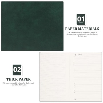 Портативный ежедневный органайзер Agenda Book на 2024 год