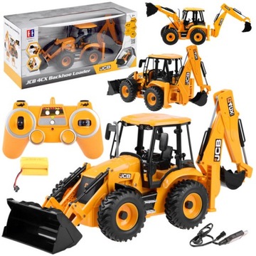 KOPARKA ŁADOWARKA RC Zdalnie Sterowana JCB + zabawka na PILOT