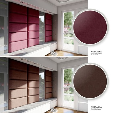 Мягкие панели 60х30 изголовье NEBRASKA