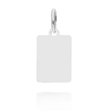 Srebrna zawieszka blaszka 24x12mm PR. 925
