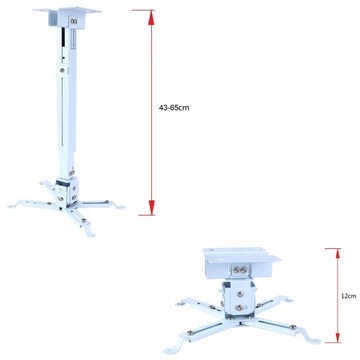 Потолочный настенный держатель для проектора Zenwire 4 в 1 до 25 кг