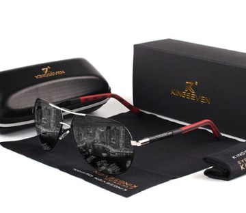 OKULARY PRZECIWSŁONECZNE KINGSEVEN AVIATOR UV400