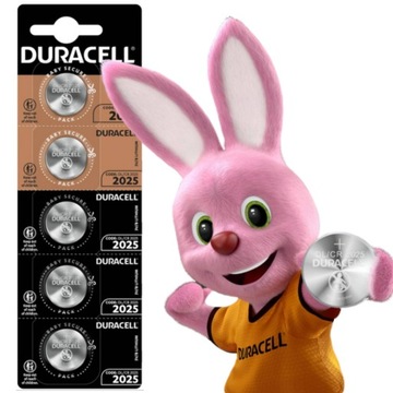 5 САМЫХ МОЩНЫХ ЛИТИЕВЫХ АККУМУЛЯТОРОВ DURACELL CR 2025 DL ECR 3V, срок действия 10 лет