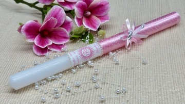 СВЕЧА ДЛЯ ПРИЧАСТИЯ ИМЯ ДАТА