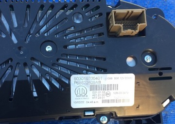 JEEP WRANGLER JL 21 22 23 PŘÍSTROJOVÁ DESKA BUDÍKY EVROPA BENZÍN