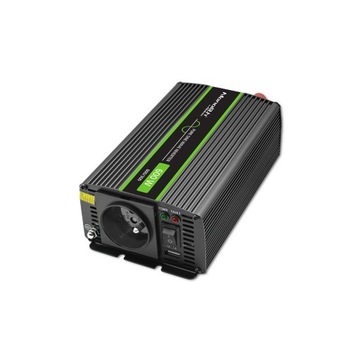 PRZETWORNICA QOLTEC CZYSTY SINUS 12V/230V 300W MOCY CIĄGŁEJ
