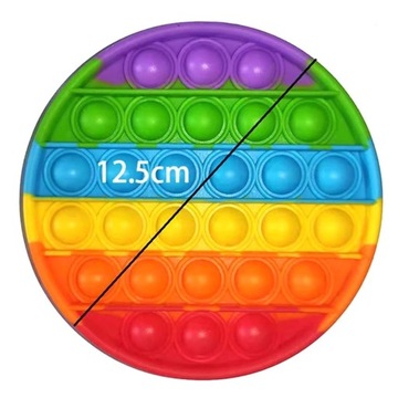 Pop it - Push Pop Bubble - Сенсорный коврик Rainbow