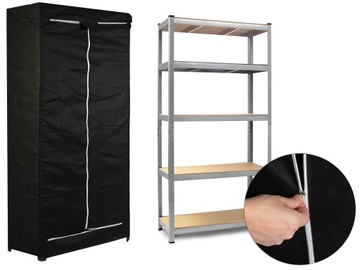 МЕТАЛЛИЧЕСКИЙ СТЕЛЛАЖ 2в1 180x90x40см HUMBERG