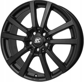 RC-DESIGN RC25T 7X17 5X160 ET55/65.1 CZARNY