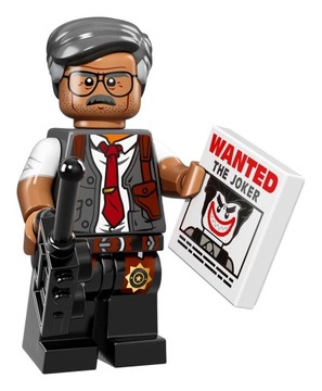 LEGO MINIFIGURES SERIA THE BATMAN MOVIE FIGURKA KOMISARZ GORDON 71017 7