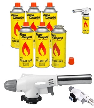 PALNIK GAZOWY NA GAZ FLAME GUN 920 + 6 KARTUSZY