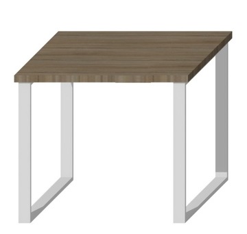 Stół SARA LOFT WHITE 70 x 90 cm - DOSTĘPNY OD RĘKI
