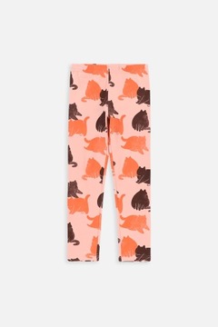 Dziewczęce Legginsy 92 pudrowy róż Coccodrillo
