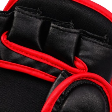 Спарринговые перчатки StormCloud Lynx MMA Черно-красные XL