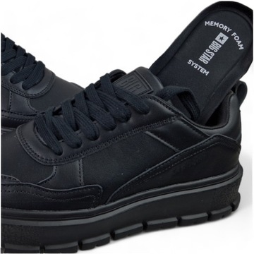 Sneakersy Damskie Czarne sportowe Buty Big Star trampki NN274376 37