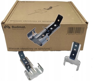 ВРАЩАЮЩАЯСЯ ВЕСЕЛКА BUDMAT С ПРУЖИНОЙ для профилей CD60, гипсокартона, потолков, 100 шт.