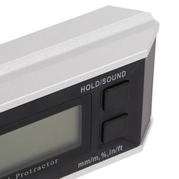 Cyfrowy kątomierz 4x90° LCD Elektroniczny inklinometr Miernik poziomu kąta