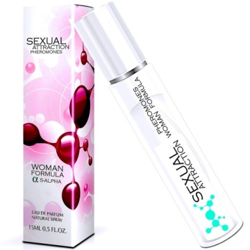 SEXUAL ATTRACTION DAMSKIE INTENSYWNE PERFUMY Z FEROMONAMI FORMUŁA 5-ALPHA