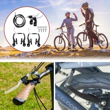 ЛИНЕЙНЫЙ ВЕЛОСИПЕДНЫЙ ТОРМОЗНОЙ КОМПЛЕКТ V ТОРМОЗА ВЕЛОСИПЕДНЫЙ ТОРМОЗНОЙ РЫЧАГ