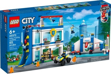 LEGO CITY AKADEMIA POLICYJNA 60372 POLICJA BAZA TOR PRZESZKÓD QUAD KOŃ
