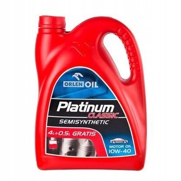 PLATINUM CLASSIC 10W40 4,5L DIESEL BENZYNA