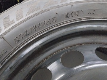 KOLA K1491 AUDI A3 5X112 205/55R16 6,5JX16 ZIMNÍ OCELOVÉ