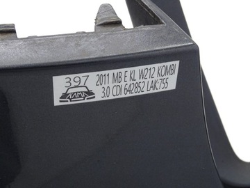 KPL NÁRAZNÍK ZADNÍ POD 4X PDC MERCEDES E TŘÍDA W212 AMG 09-12R 755 C755