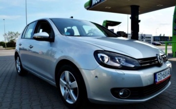 Volkswagen Golf VI Hatchback 5d 1.4 TSI 122KM 2010 Volkswagen Golf Bezwypadkowy, Automat, Klimatyzacja, Podgrzewane fotele 1.4, zdjęcie 12