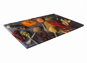 SZKLANA DESKA KUCHENNA 40x30 392b Przyprawy