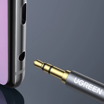 Kabel Ugreen AV118 10595 mini jack 3,5 mm (męski) / mini jack 3,5 mm (żeńsk
