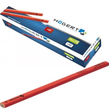 OŁÓWEK STOLARSKI, HB, 250MM HOGERT HT3B770