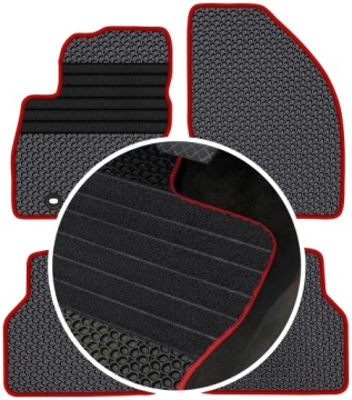 Ford Focus II 2004-2007 Gumové koberce Eva Eternity Zesílení XXL