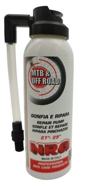 Uszczelniacz do dętek i opon SPRAY ROWERY GÓRSKIE MTB 125ml NRG