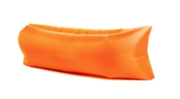 Lazy BAG SOFA łóżko leżak na powietrze pomarańczow
