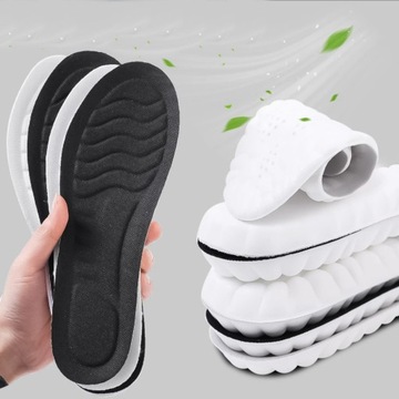 WKŁADKI DO BUTÓW AMORTYZUJĄCE MIĘKKIE NA BOLĄCE STOPY LEKKIE PIANKOWE 41-42