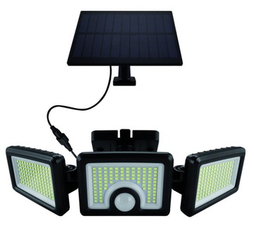 STRUHM Lampa solarna z czujnikiem panel z przewodem 5m SALEM LED 5W ruchome
