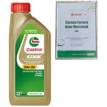 CASTROL EDGE 5W30 LL 1L TITANIUM FST LL-04 VW 504 00/ 507 00