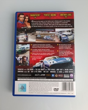 Toca Race Driver PS2 ПОЛНАЯ ПОЛНАЯ СТАНЦИЯ ДЛЯ PLAYSTATION 2