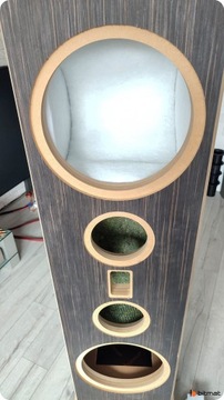 Демпфирующий коврик для корпуса динамика, 5 см, нетканый вата, звукоизоляция.