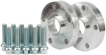 DYSTANSE+śruby 5x100 57,1 AUDI VW SEAT SKODA 20mm