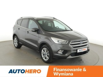 Ford Kuga II SUV Facelifting 1.5 EcoBoost 150KM 2017 Ford Kuga półskóra klima auto navi grzane, zdjęcie 9