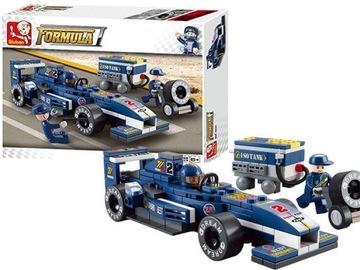 KLOCKI SLUBAN FORMULA 1 AUTKO WYŚCIGI 196 el