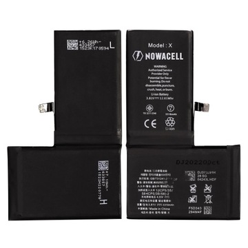 Аккумулятор NOWACELL для iPhone X - емкость 3500 мАч