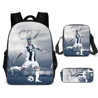 ZESTAW 3D PLECAK PIÓRNIK TORBA CRISTIANO RONALDO