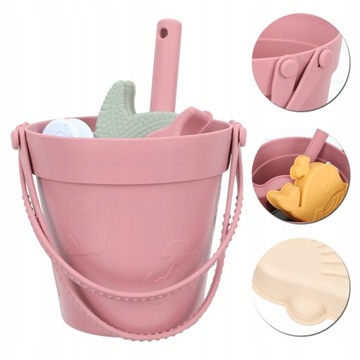 Силиконовая игрушка для песка для пляжных игрушек